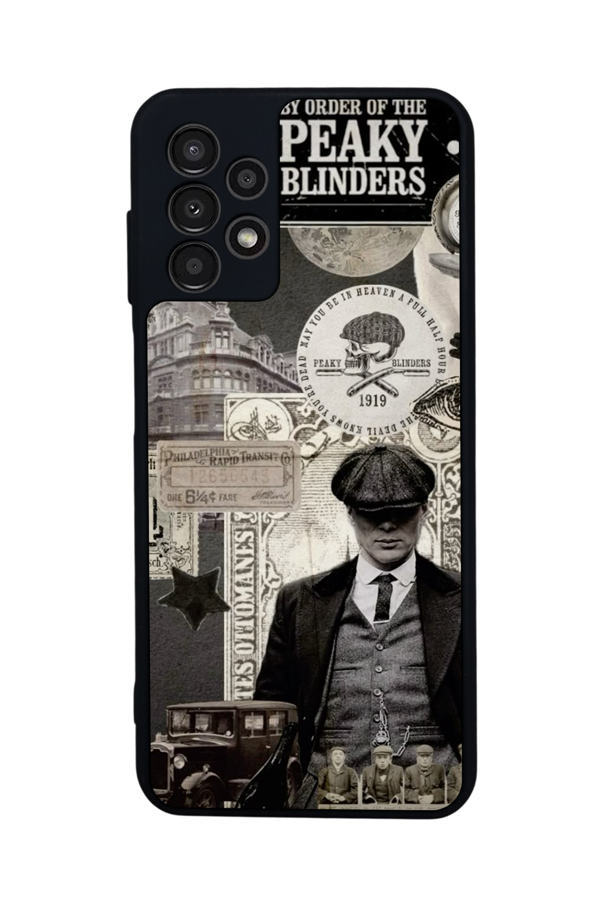 Samsung Galaxy A13 Uyumlu Peaky Blinders Tasarımlı Glossy Premium Kılıf