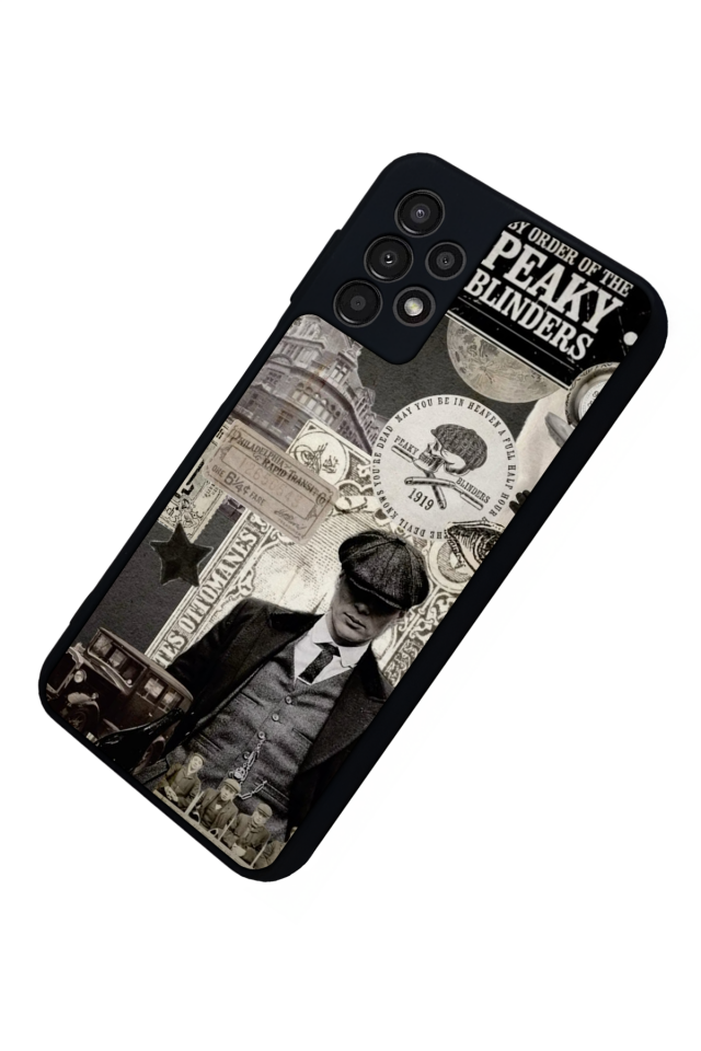 Samsung Galaxy A13 Uyumlu Peaky Blinders Tasarımlı Glossy Premium Kılıf