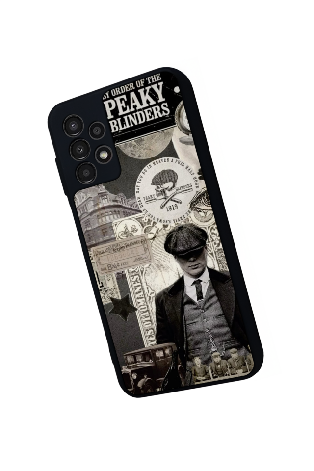 Samsung Galaxy A13 Uyumlu Peaky Blinders Tasarımlı Glossy Premium Kılıf