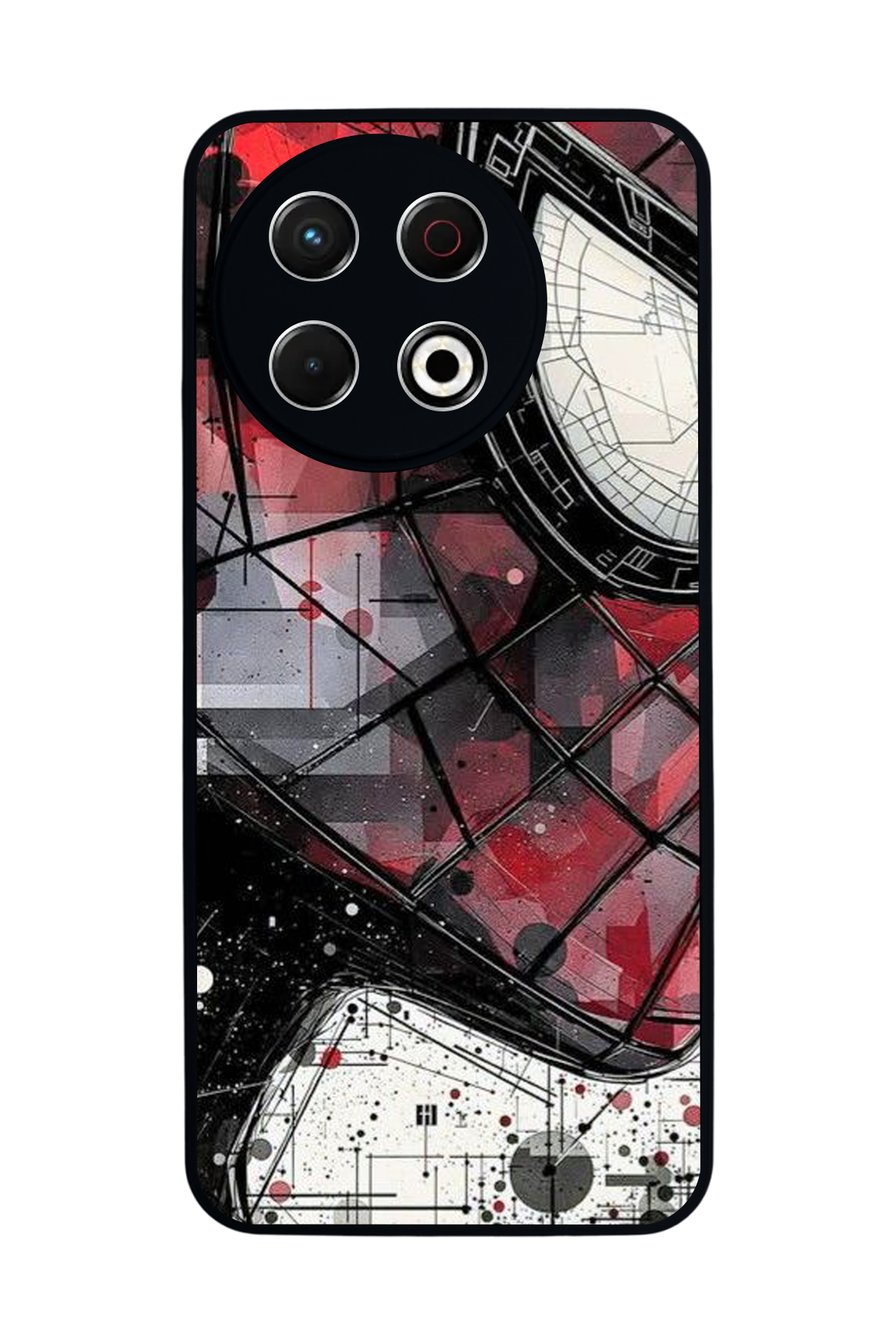 Tecno Spark 30 Pro Uyumlu Spider Man ( Örümcek Adam ) Tasarımlı Glossy Premium Kılıf