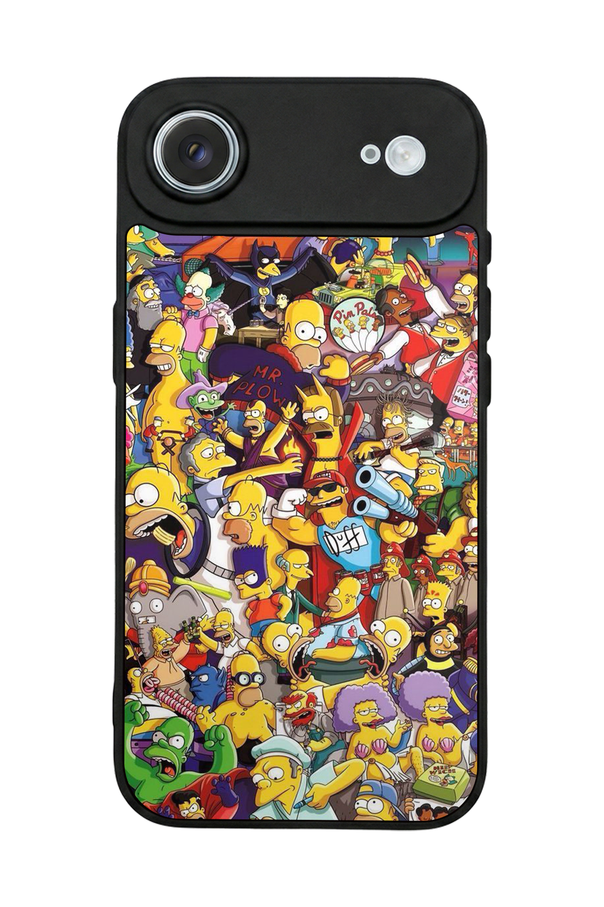 iPhone 17 Air Uyumlu The Simpsons Tasarımlı Glossy Premium Kılıf