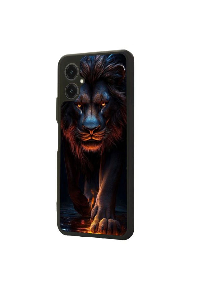 Omix X5 Uyumlu Aslan Tasarımlı Glossy Premium Kılıf