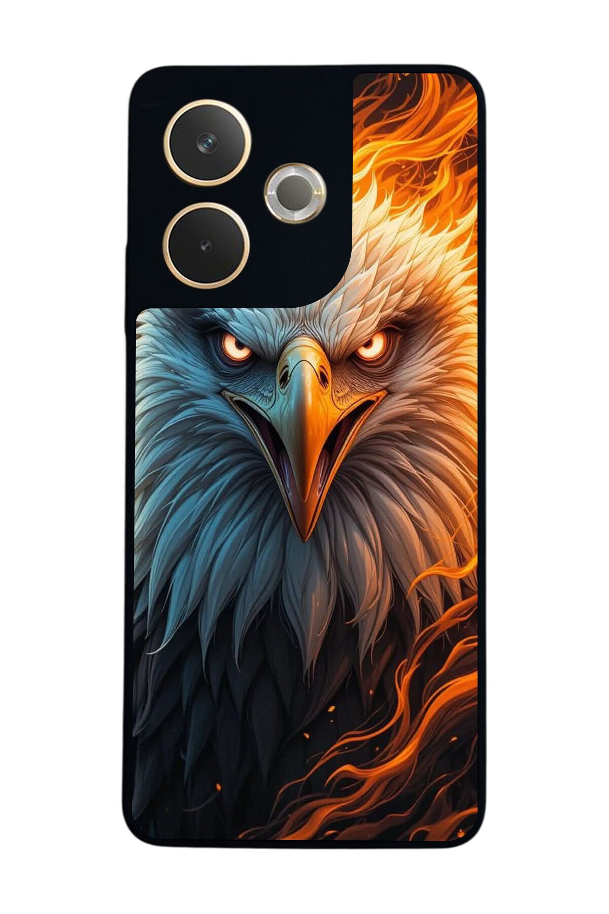 Oppo A5 Pro Uyumlu Besiktas Tasarımlı Glossy Premium Kılıf