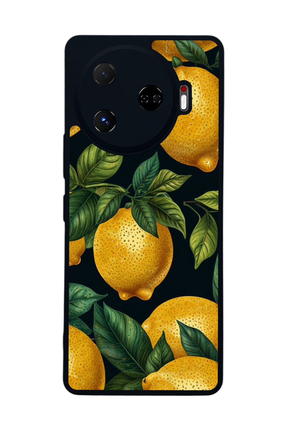 Tecno Camon 30 Pro Uyumlu Limon Tasarımlı Glossy Premium Kılıf