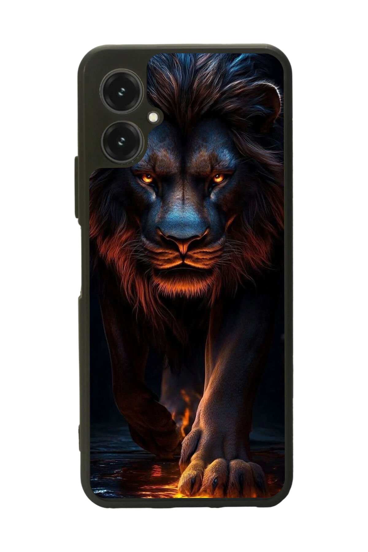 Omix X5 Uyumlu Aslan Tasarımlı Glossy Premium Kılıf