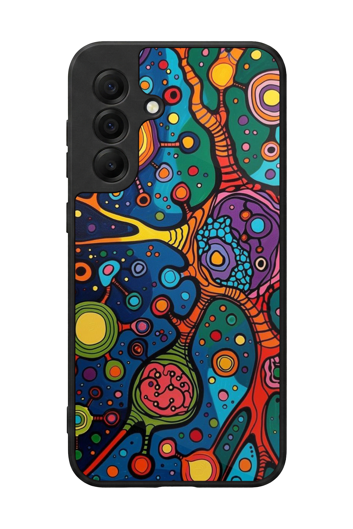 Samsung Galaxy A17 Uyumlu Abstract Tasarımlı Glossy Premium Kılıf