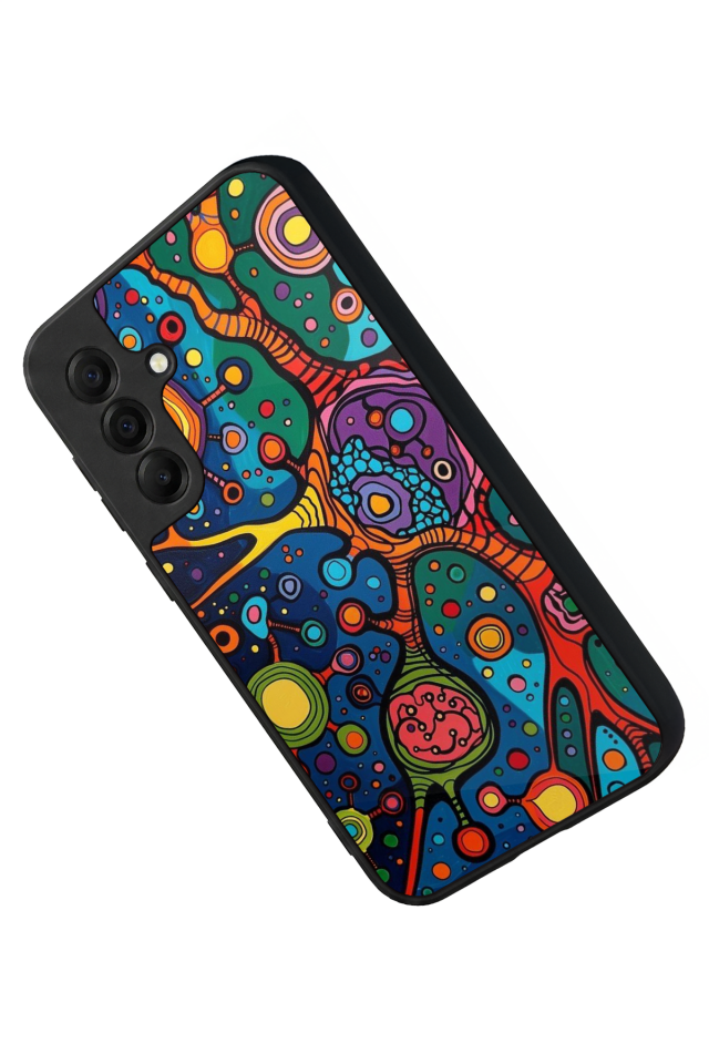 Samsung Galaxy A17 Uyumlu Abstract Tasarımlı Glossy Premium Kılıf