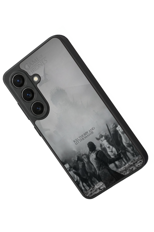 Samsung Galaxy S26 Uyumlu GameOfThrones Tasarımlı Glossy Premium Kılıf