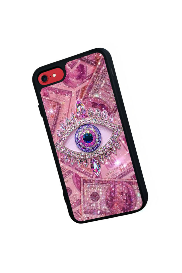 iPhone 8 Uyumlu Göz Tasarımlı Glossy Premium Kılıf