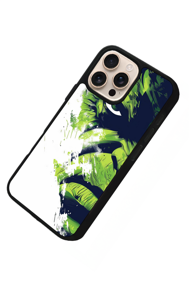 iPhone 15 Pro Uyumlu Hulk Tasarımlı Glossy Premium Kılıf