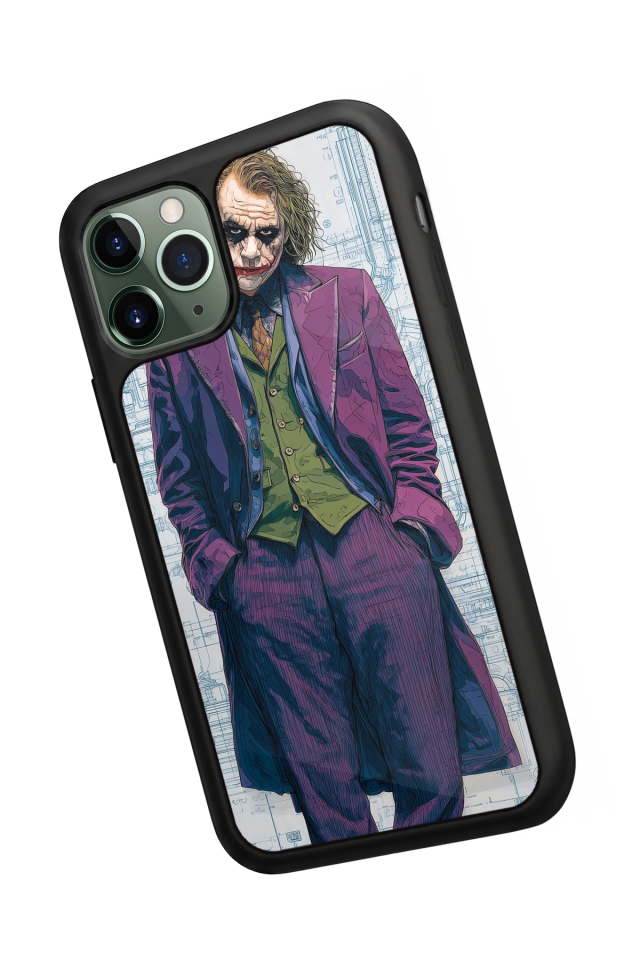 iPhone 11 Pro Uyumlu Joker Tasarımlı Glossy Premium Kılıf
