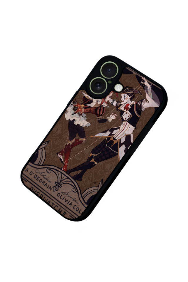 iPhone 17 Uyumlu  Kalp Love Tasarımlı Glossy Premium Kılıf