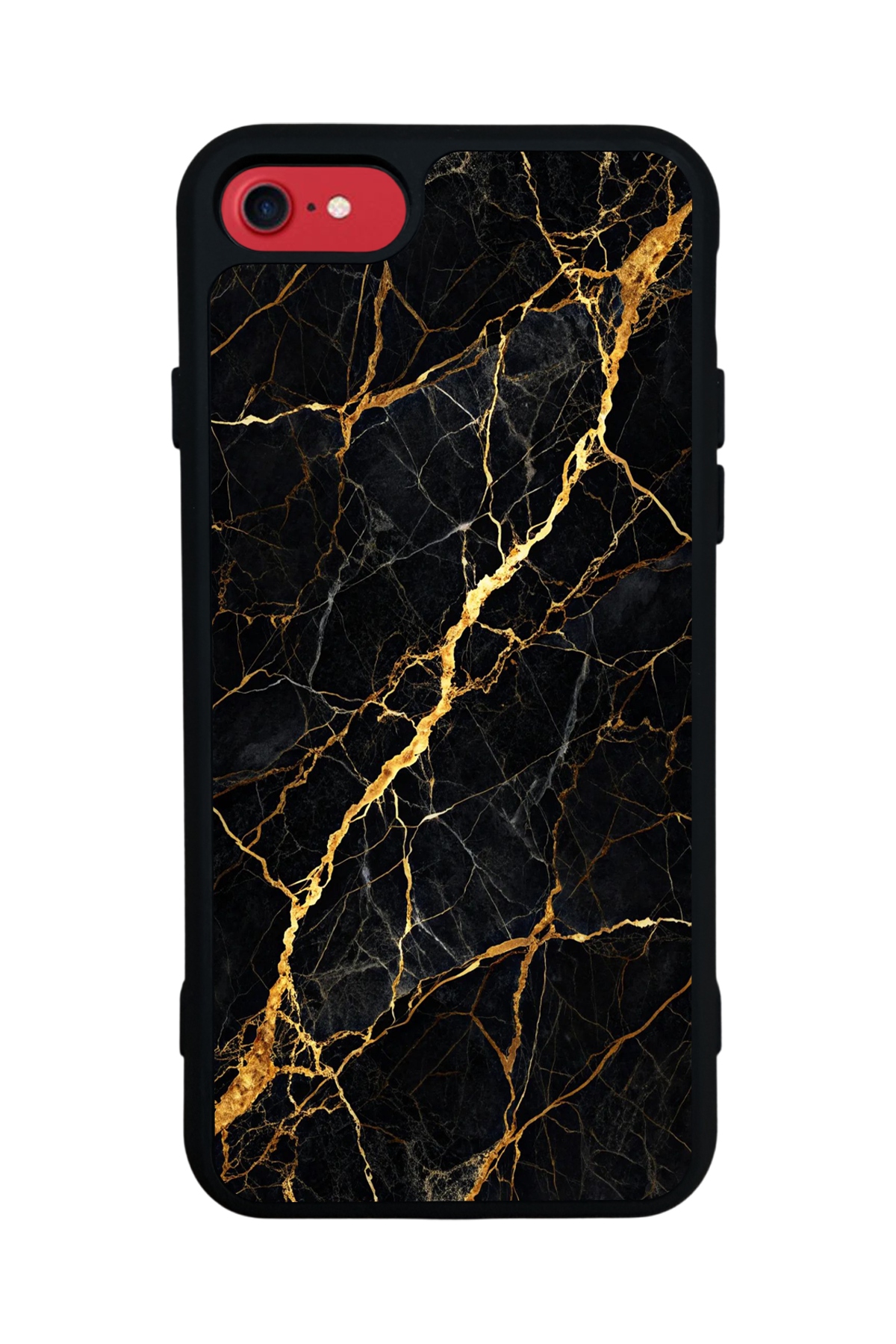 iPhone 7 Uyumlu Mermer Marble Tasarımlı Glossy Premium Kılıf