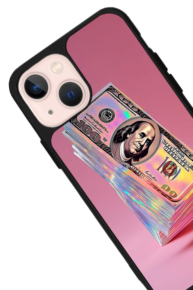 iPhone 14 Plus Uyumlu Money Para Tasarımlı Glossy Premium Kılıf