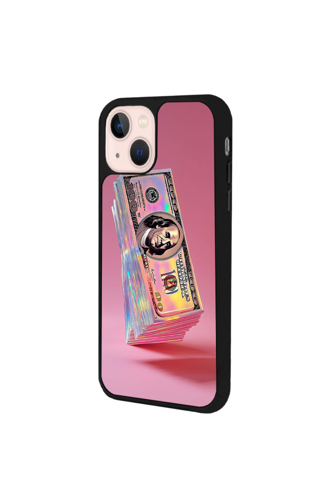 iPhone 14 Plus Uyumlu Money Para Tasarımlı Glossy Premium Kılıf