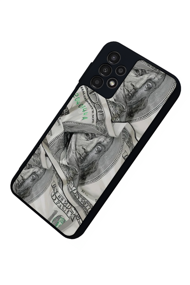 Samsung Galaxy A23 Uyumlu Money Para Tasarımlı Glossy Premium Kılıf