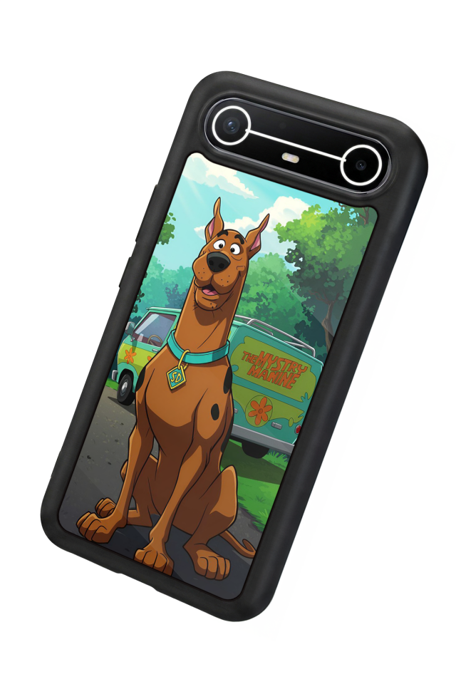 Tecno Spark Slim 5G Uyumlu Scooby Doo Tasarımlı Glossy Premium Kılıf