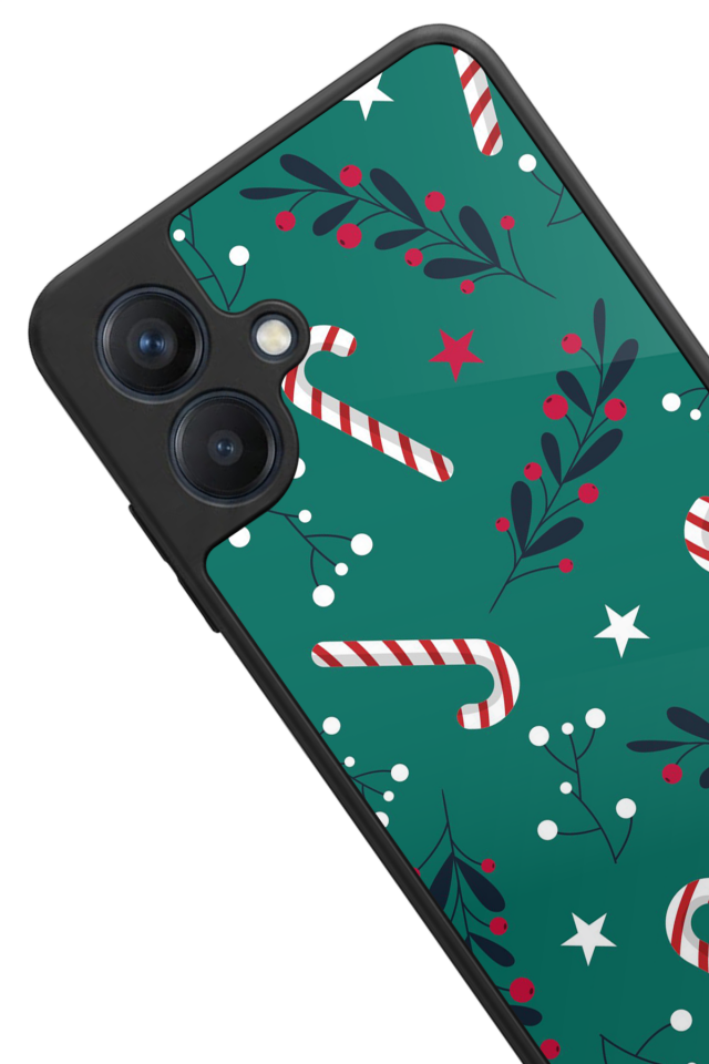 Samsung Galaxy A07 Uyumlu Yilbasi Christmas Tasarımlı Glossy Premium Kılıf