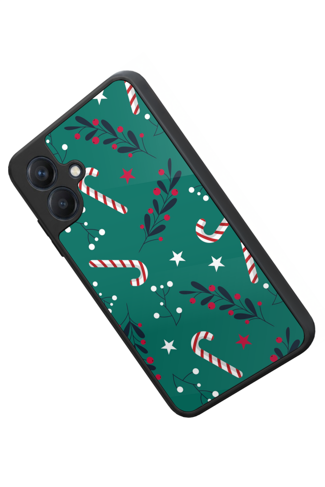 Samsung Galaxy A07 Uyumlu Yilbasi Christmas Tasarımlı Glossy Premium Kılıf