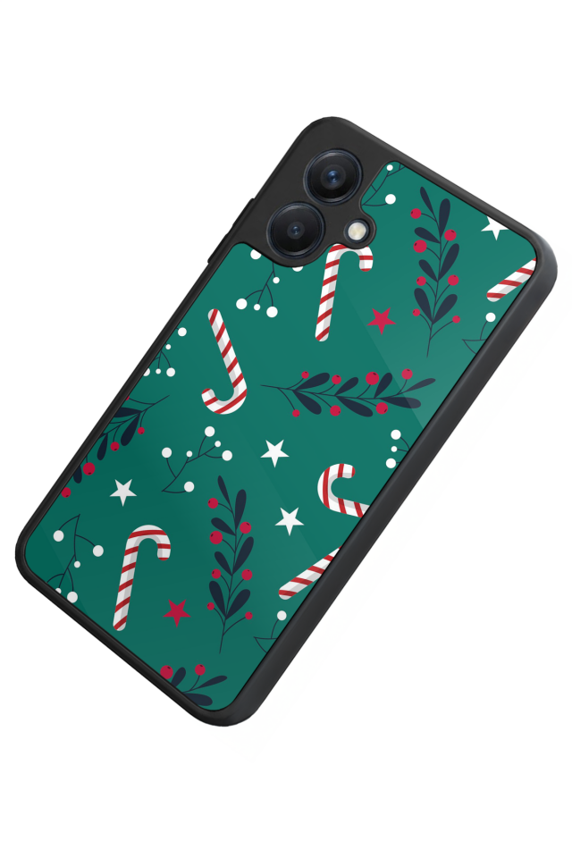 Samsung Galaxy A07 Uyumlu Yilbasi Christmas Tasarımlı Glossy Premium Kılıf