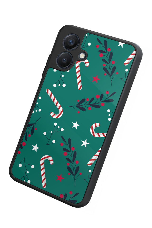 Samsung Galaxy A07 Uyumlu Yilbasi Christmas Tasarımlı Glossy Premium Kılıf