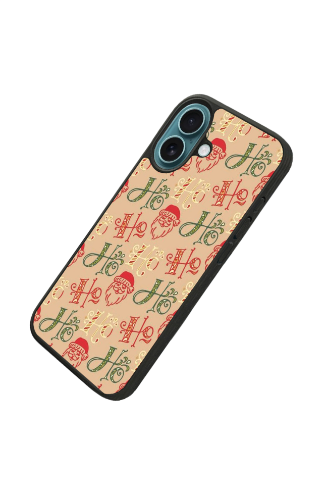 iPhone 16 Uyumlu Yilbasi Christmas Tasarımlı Glossy Premium Kılıf