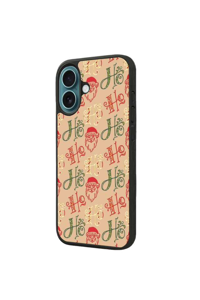 iPhone 16 Uyumlu Yilbasi Christmas Tasarımlı Glossy Premium Kılıf