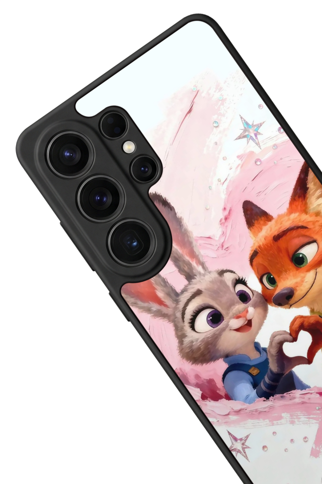 Samsung Galaxy S26 Ultra Uyumlu Zootropolis Tasarımlı Glossy Premium Kılıf