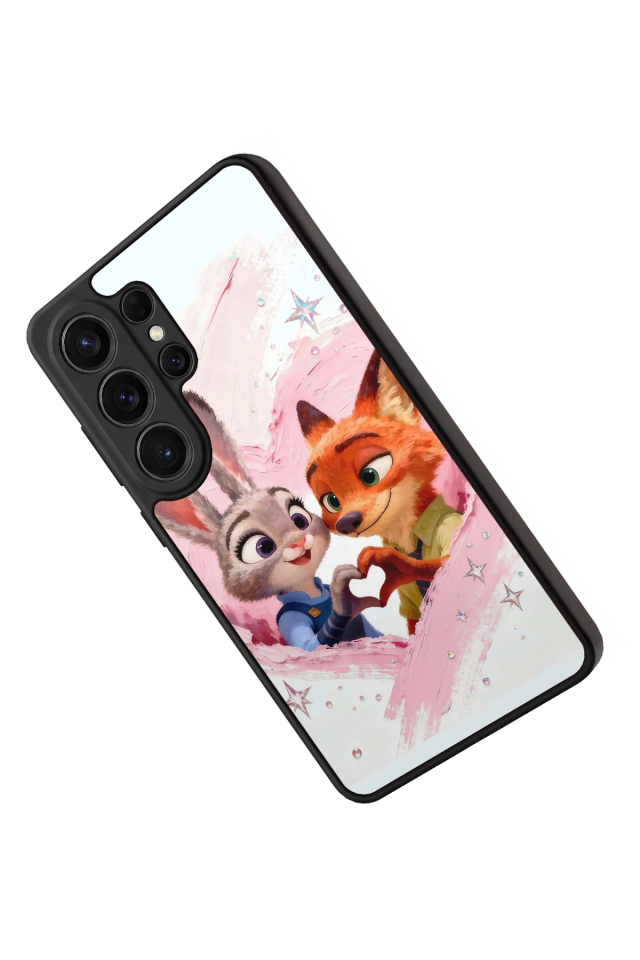 Samsung Galaxy S26 Ultra Uyumlu Zootropolis Tasarımlı Glossy Premium Kılıf