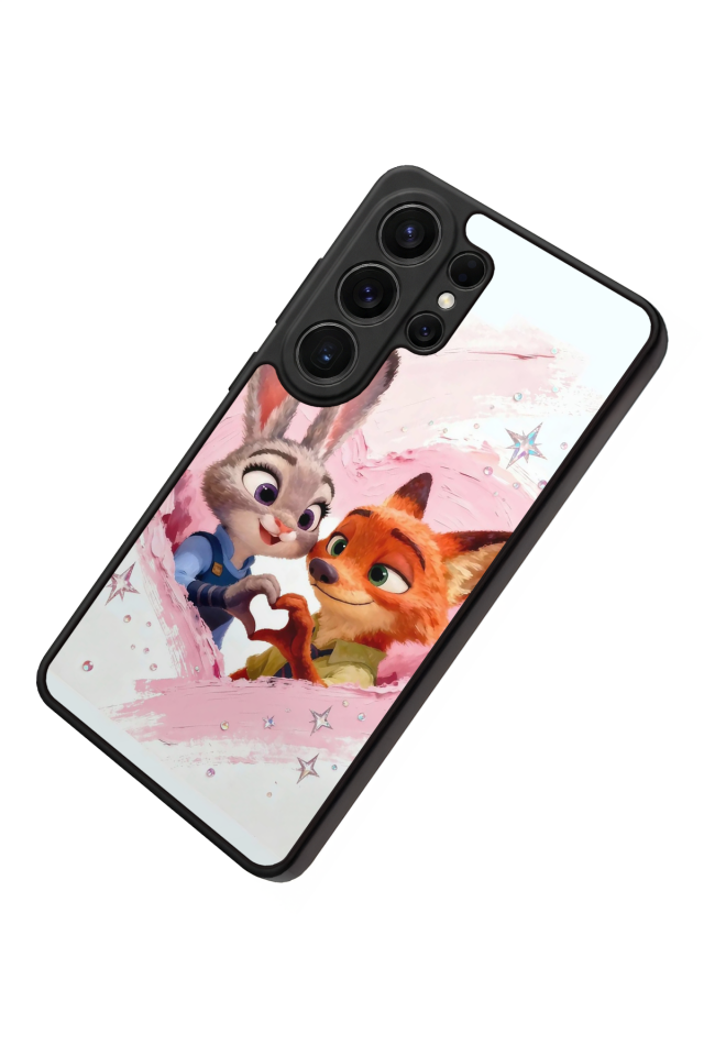 Samsung Galaxy S26 Ultra Uyumlu Zootropolis Tasarımlı Glossy Premium Kılıf