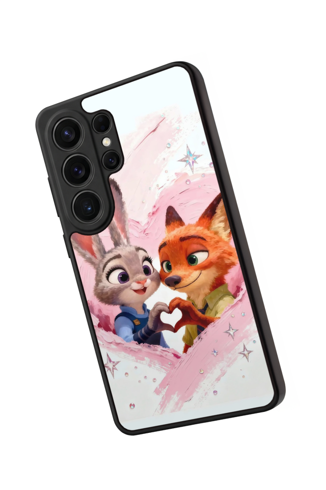 Samsung Galaxy S26 Ultra Uyumlu Zootropolis Tasarımlı Glossy Premium Kılıf