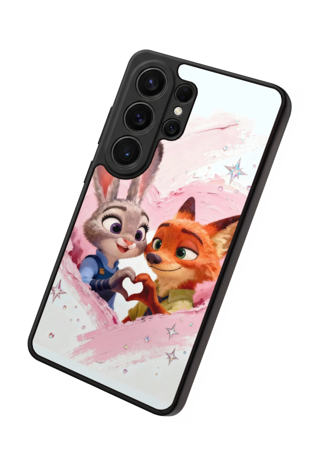 Samsung Galaxy S26 Ultra Uyumlu Zootropolis Tasarımlı Glossy Premium Kılıf