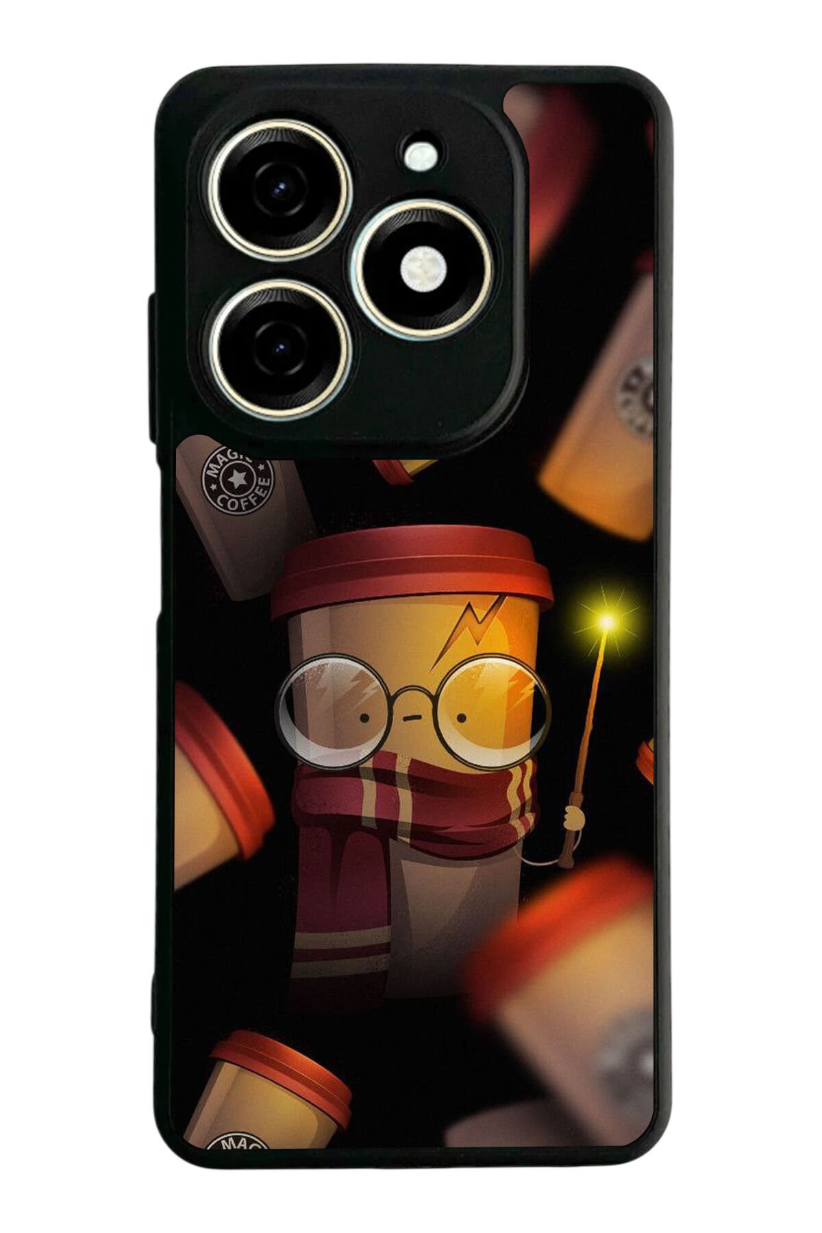 Tecno Spark 20/20C Uyumlu HarryPotter Tasarımlı Glossy Premium Kılıf