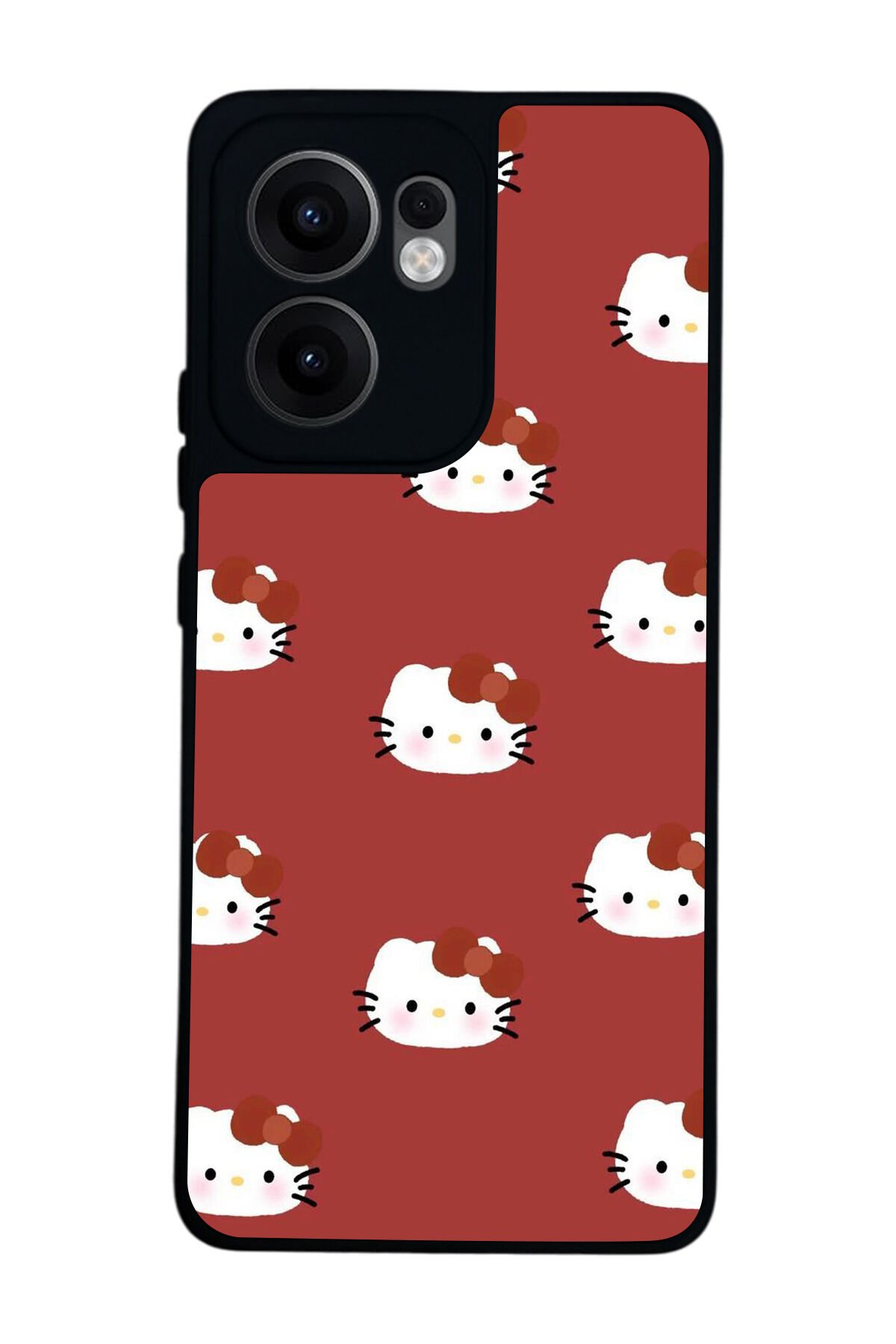 Oppo Reno 13F Uyumlu HelloKitty Tasarımlı Glossy Premium Kılıf