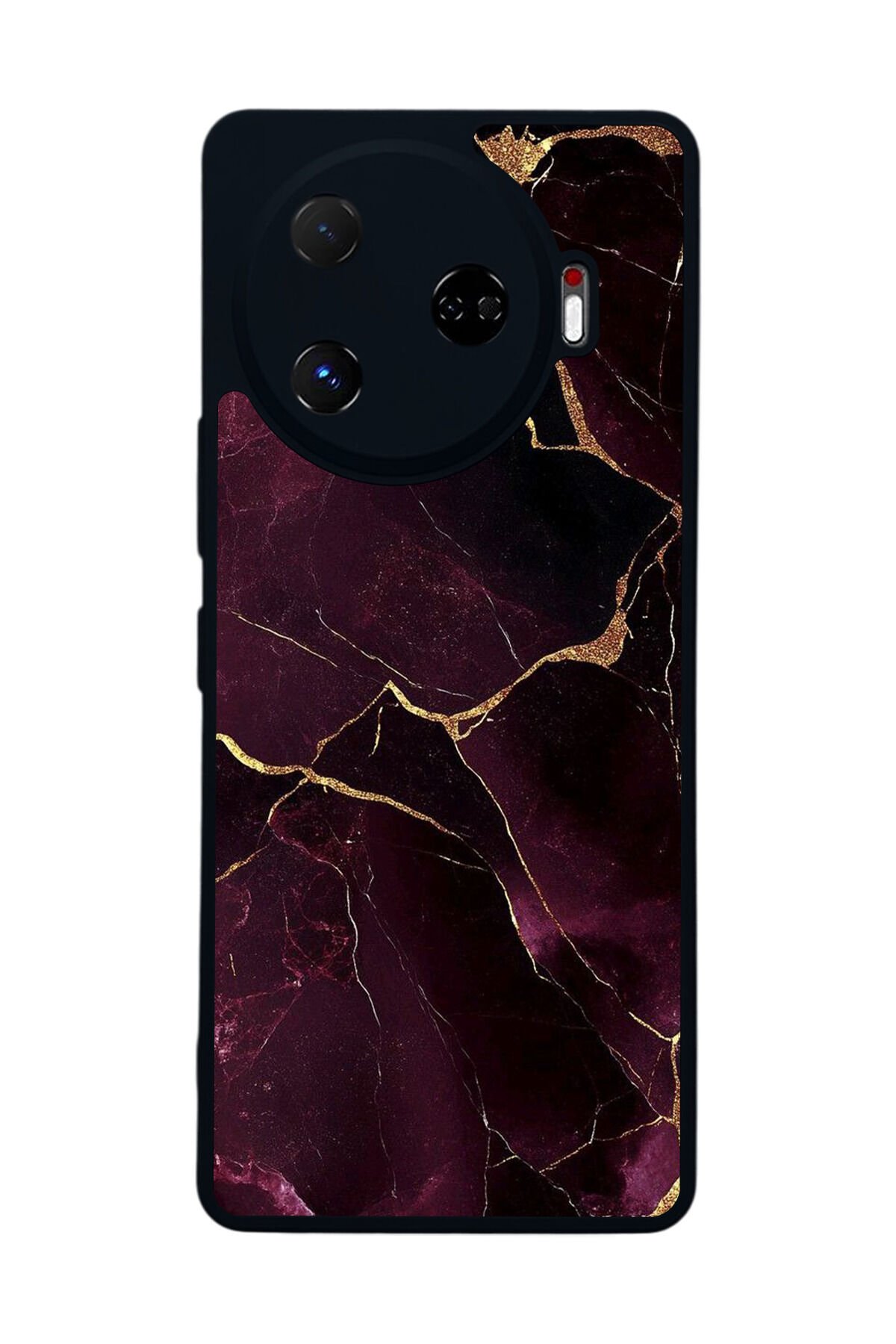 Tecno Camon 30 Pro Uyumlu Mermer Marble Tasarımlı Glossy Premium Kılıf