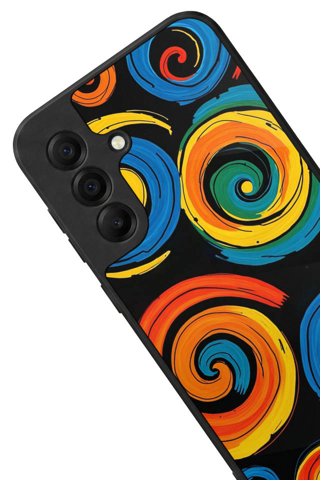 Samsung Galaxy A17 Uyumlu Abstract Tasarımlı Glossy Premium Kılıf
