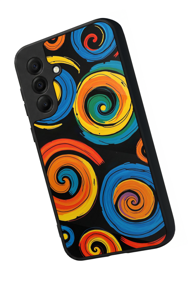 Samsung Galaxy A17 Uyumlu Abstract Tasarımlı Glossy Premium Kılıf
