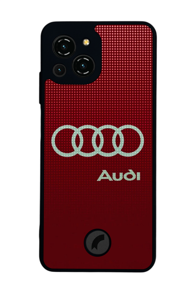 Reeder S23 Pro Max Uyumlu Audi Tasarımlı Glossy Premium Kılıf