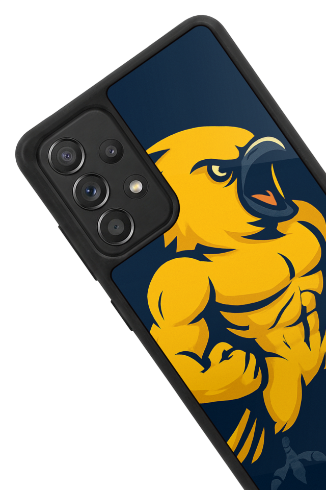 Samsung Galaxy A72 Uyumlu Fenerbahce Tasarımlı Glossy Premium Kılıf