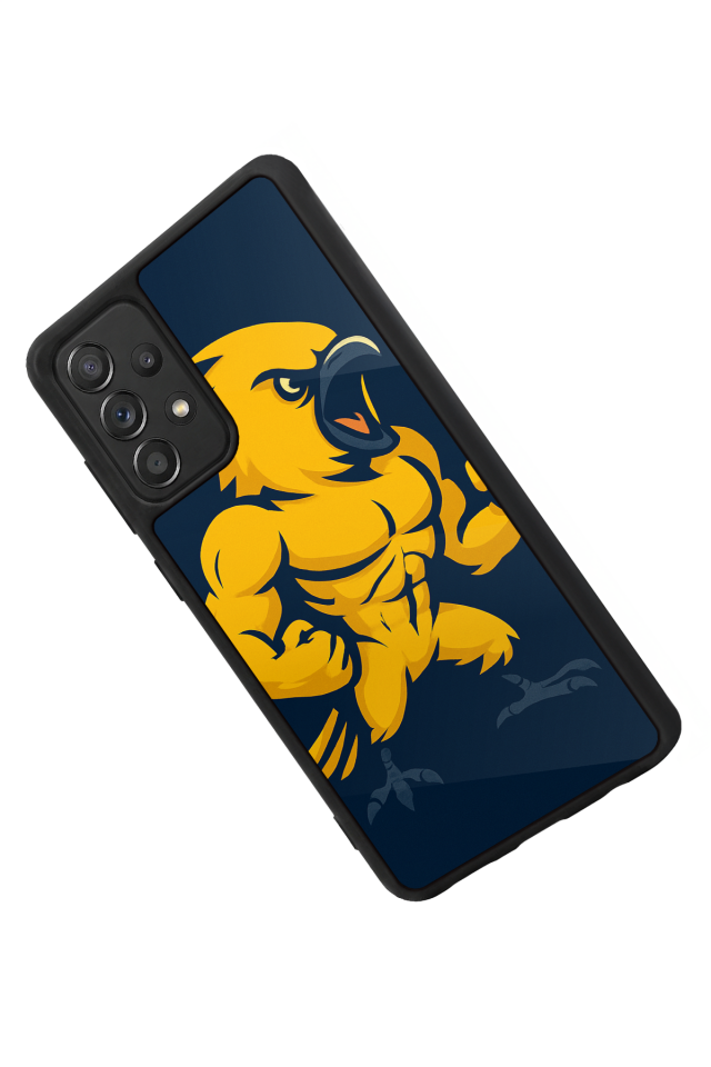 Samsung Galaxy A72 Uyumlu Fenerbahce Tasarımlı Glossy Premium Kılıf