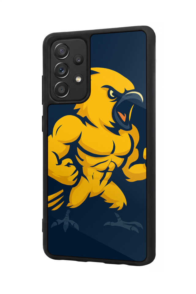 Samsung Galaxy A72 Uyumlu Fenerbahce Tasarımlı Glossy Premium Kılıf