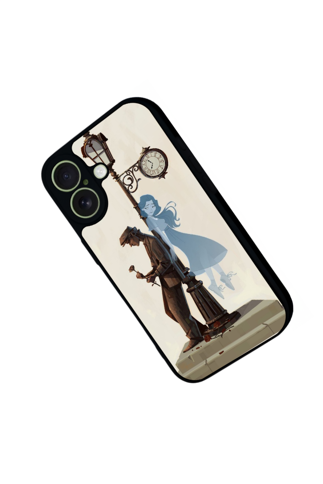 iPhone 17 Uyumlu  Kalp Love Tasarımlı Glossy Premium Kılıf