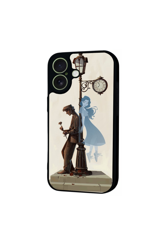 iPhone 17 Uyumlu  Kalp Love Tasarımlı Glossy Premium Kılıf