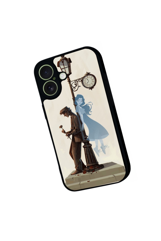 iPhone 17 Uyumlu  Kalp Love Tasarımlı Glossy Premium Kılıf
