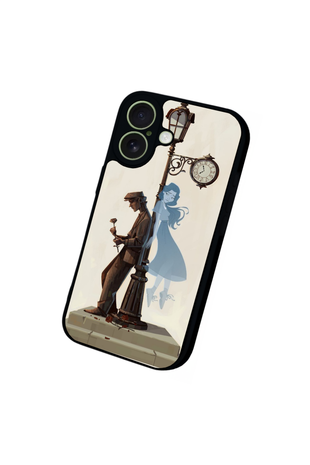 iPhone 17 Uyumlu  Kalp Love Tasarımlı Glossy Premium Kılıf