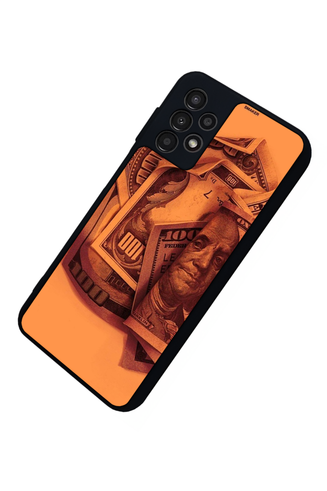 Samsung Galaxy A23 Uyumlu Money Para Tasarımlı Glossy Premium Kılıf