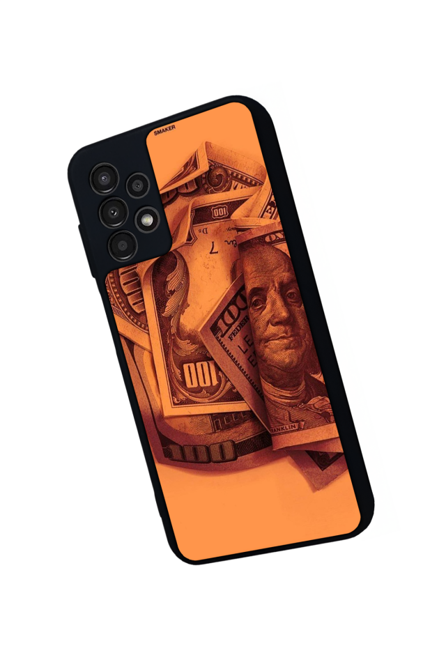 Samsung Galaxy A23 Uyumlu Money Para Tasarımlı Glossy Premium Kılıf