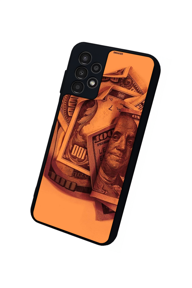 Samsung Galaxy A23 Uyumlu Money Para Tasarımlı Glossy Premium Kılıf