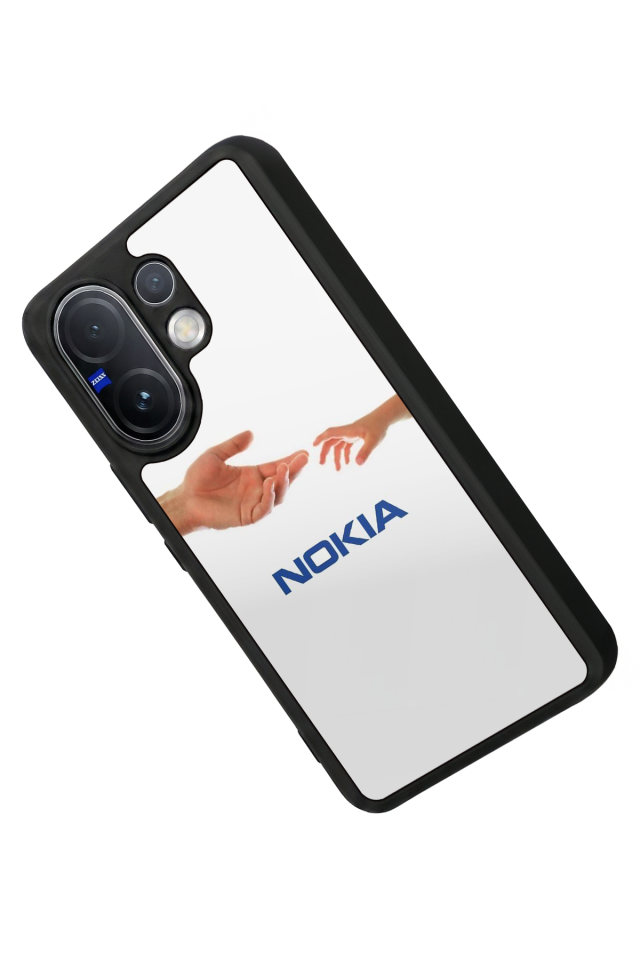 Vivo V60 Uyumlu Nokia Tasarımlı Glossy Premium Kılıf