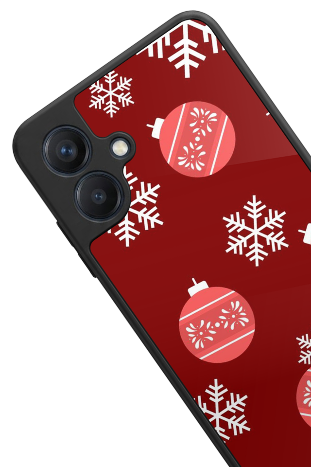 Samsung Galaxy A07 Uyumlu Yilbasi Christmas Tasarımlı Glossy Premium Kılıf